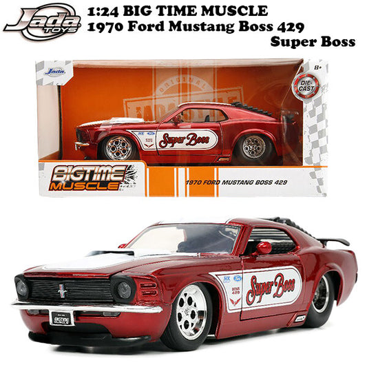 1970 Ford Mustang Boss 429 ミニカーJADATOYS 1:24 BTM