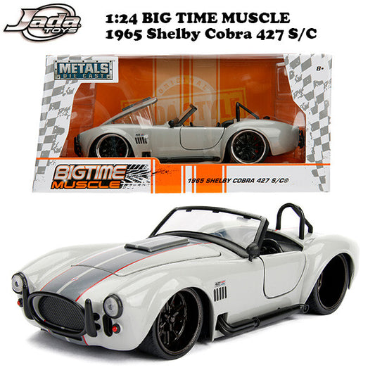 1965 Shelby Cobra 427 S/C ミニカー JADATOYS 1:24 BTM