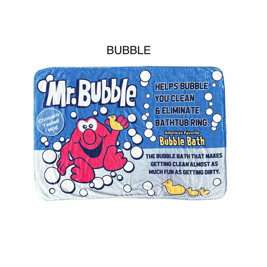 ふわふわ もこもこ Advertising BOA BLANKET 膝掛け ブランケット  BUBBLE