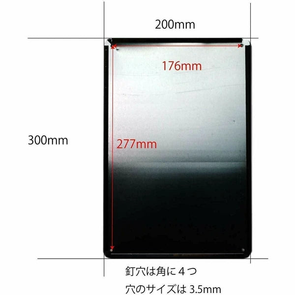 DEWALT  サインボード　メタルサイン　A4　ガレージ　ブリキ看板