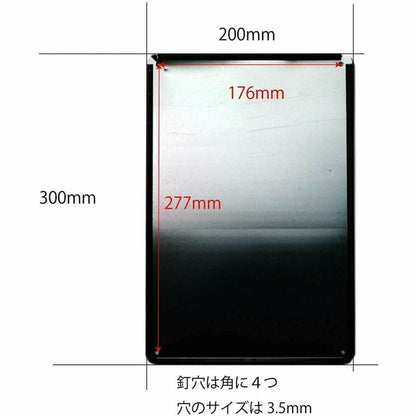 DEWALT  サインボード　メタルサイン　A4　ガレージ　ブリキ看板