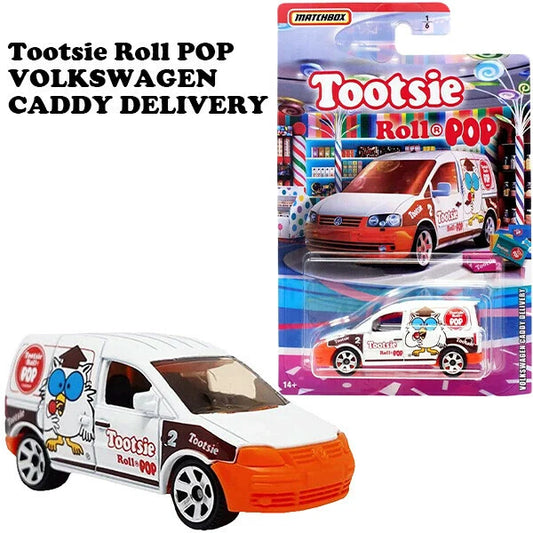 MATCH BOX 1:64 FOOD SERIES【Tootsie Roll POP / VOLKSWAGEN CADDY DELIVERY】