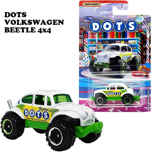 MATCH BOX 1:64 FOOD SERIES【DOTS / VOLKSWAGEN BEETLE 4x4】