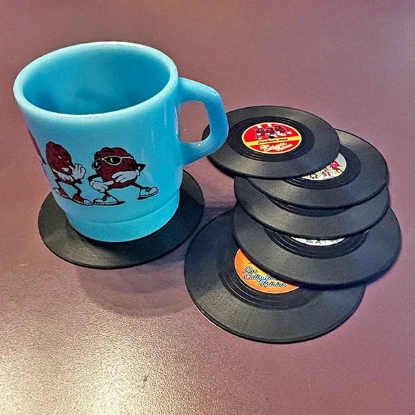 RECORD COASTER レコード コースター 6枚セット RAISIN