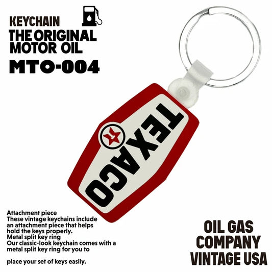 ソフトラバーキーホルダー　TEXACO　キーホルダー