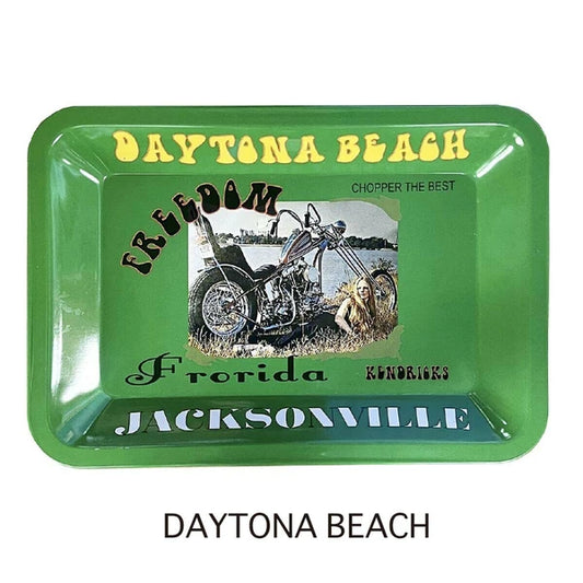 【70's レトロヴィンテージ】【カラフルポップアート】 マルチトレイ KENDRICKS part.1  DAYTONA BEACH