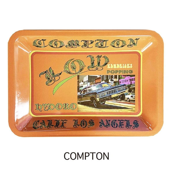 【70's レトロヴィンテージ】【カラフルポップアート】 マルチトレイ KENDRICKS part.1 COMPTON