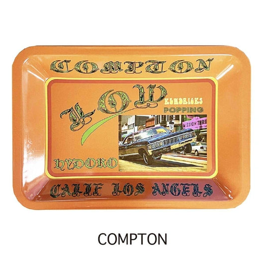 【70's レトロヴィンテージ】【カラフルポップアート】 マルチトレイ KENDRICKS part.1 COMPTON