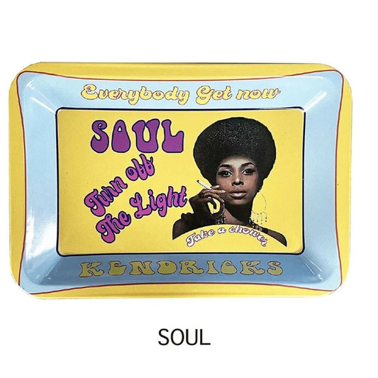 【70's レトロヴィンテージ】【カラフルポップアート】 マルチトレイ KENDRICKS part.2 S1	 SOUL