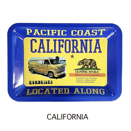 【70's レトロヴィンテージ】【カラフルポップアート】 マルチトレイ KENDRICKS part.2 CALIFORNIA