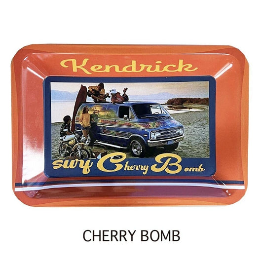【70's レトロヴィンテージ】【カラフルポップアート】 マルチトレイ KENDRICKS part.2  CHERRY BOMB