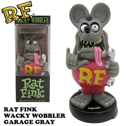 ラットフィンク ボビングヘッド ガレージ 【RAT FINK】【FUNKO】グレー