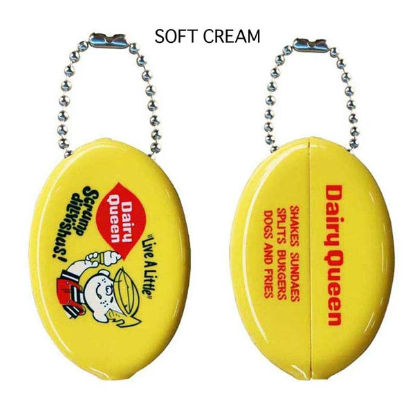 【アメリカ企業系】【MADE IN USA】RUBBER COIN CASE ラバー コインケース　【SOFT CREAM】