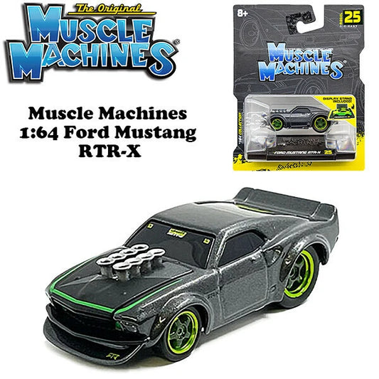 Muscle Machines 1:64 Ford Mustang RTR-X 【マッスルマシン】ミニカー