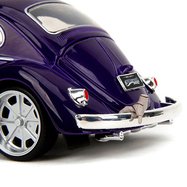 WEDNESDAY VW Beetle w/WEDNESDAY ADDAMS 1:24【 ウェンズデー ミニカー】