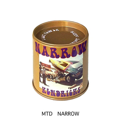 【70's レトロヴィンテージ】ブリキラウンド缶 KENDRICKS part.1  MTD NARROW