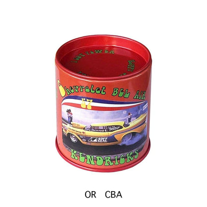 【70's レトロヴィンテージ】ブリキラウンド缶 KENDRICKS part.1　OR  CBA