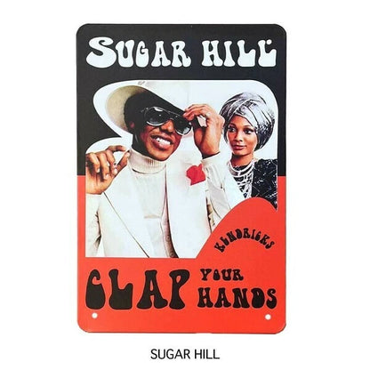 【70's レトロヴィンテージ】ティン看板 KENDRICKS Part.1  　SUGAR HILL