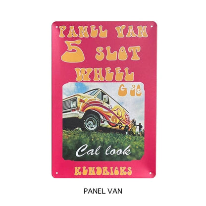 【70's レトロヴィンテージ】ティン看板 KENDRICKS Part.2 PANEL VAN