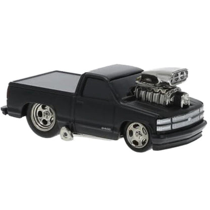 【マッスルマシン】ミニカー Muscle Machines 1:64 1993 Chevrolet 454 SS Pickup Blackout