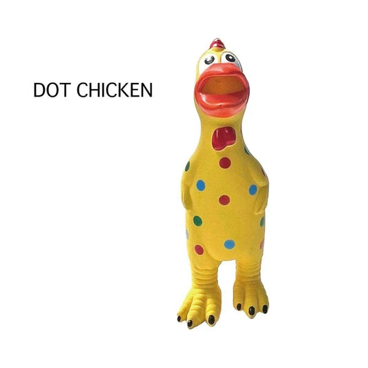 Funny Squeaky Toy（DOT CHICKEN）【世界で一番売れてるチキン野郎達！】