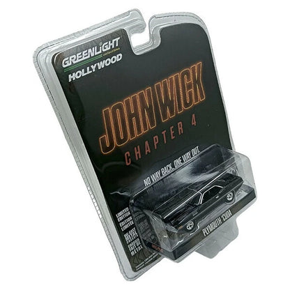 1:64 John Wick Chapter 4 1971 Plymouth 'Cuda 【ジョン・ウィック】ミニカー