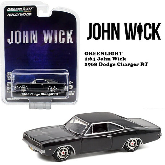 1:64 John Wick 1968 Dodge Charger RT【ジョン・ウィック】ミニカー