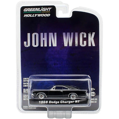 1:64 John Wick 1968 Dodge Charger RT【ジョン・ウィック】ミニカー