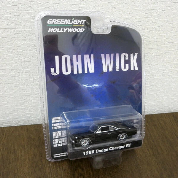 1:64 John Wick 1968 Dodge Charger RT【ジョン・ウィック】ミニカー