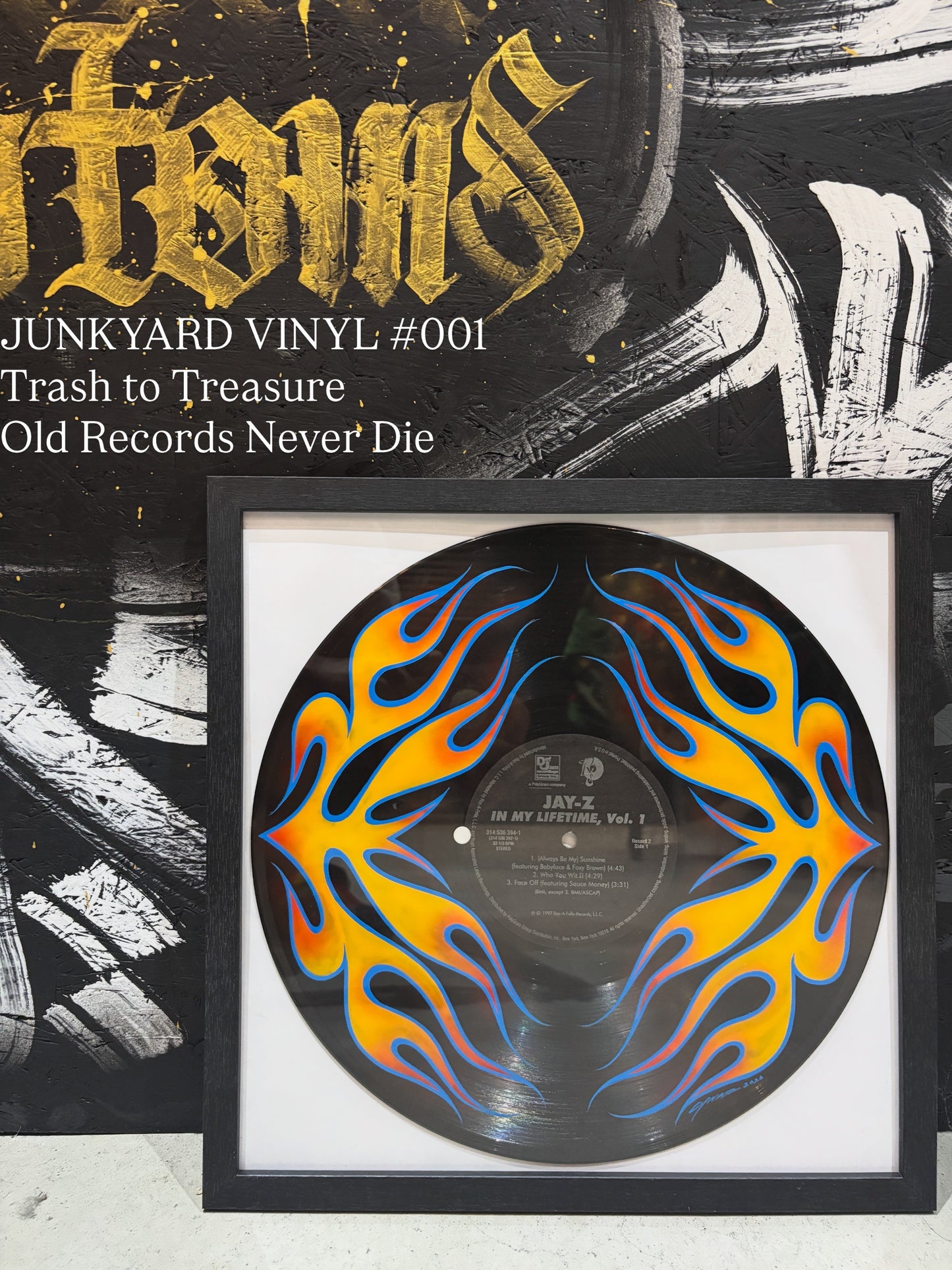 JUNKYARD VINYL #001