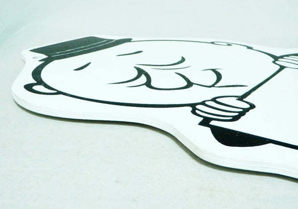 【BURGIE PLYWOODS SIGN】オープン  クローズ  サインボード