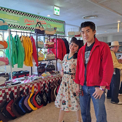 DINER  RACER 「Genuine Leather Soul Charm」ハンドメイドキーホルダー　