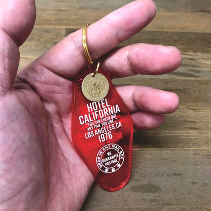 TATTOO TWO FACE　BLACK  モーテルキー　キータグ　キーホルダー