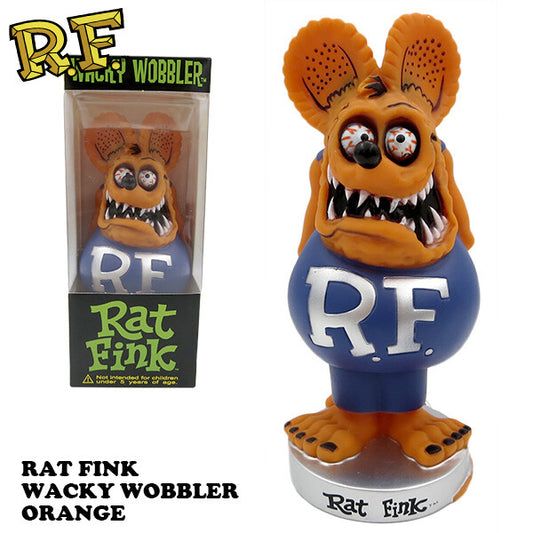 RAT FINK  ラットフィンク ボビングヘッド  ORANGE【FUNKO】
