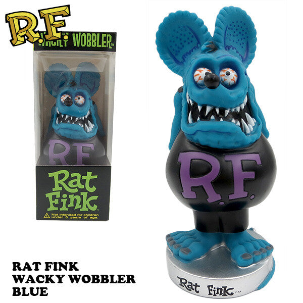 RAT FINK  ラットフィンク  ボビングヘッド  BLUE 【FUNKO】
