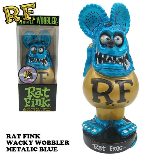 ラットフィンク ボビングヘッド メタリックBLUE 【RAT FINK】【FUNKO】