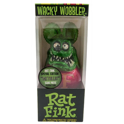 ラットフィンク ボビングヘッド　メタリックGREEN 【RAT FINK】【FUNKO】