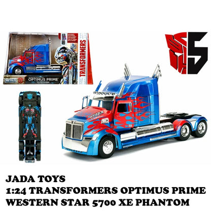 TRANSFORMERS OPTIMUS PRIME WESTERN STAR 5700　【トランスフォーマー オプティマス プライム ミニカー】