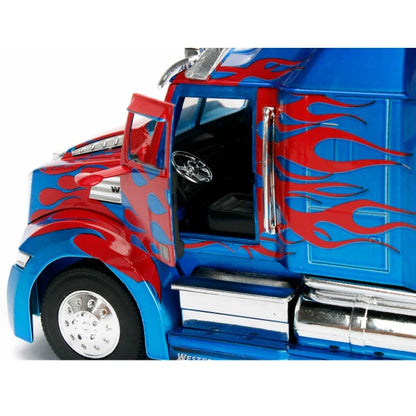 TRANSFORMERS OPTIMUS PRIME WESTERN STAR 5700　【トランスフォーマー オプティマス プライム ミニカー】