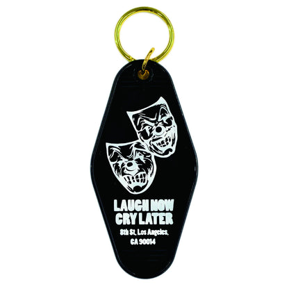 TATTOO TWO FACE　BLACK  モーテルキー　キータグ　キーホルダー