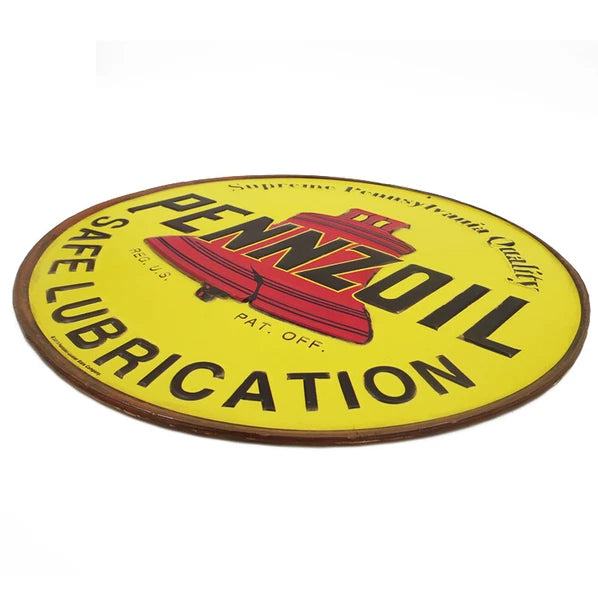 PENZOIL DIECUT エンボスメタルサイン