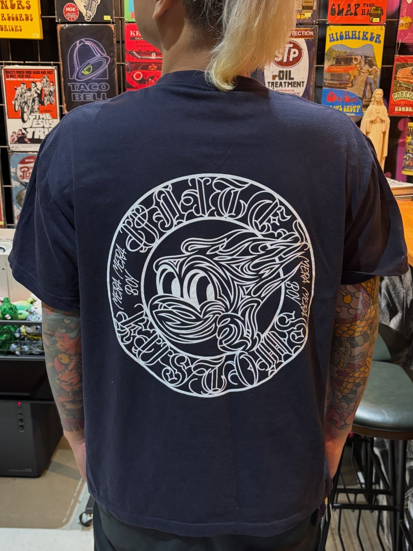 UNITED KUSTOMS「MERAMERA BOY PINST TEE」