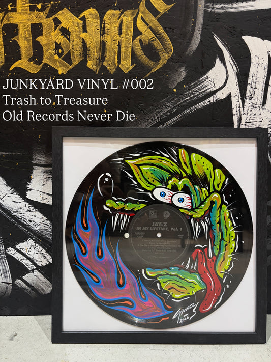 Trash to Treasure 「JUNKYARD VINYL #002」Old Records Never Die!