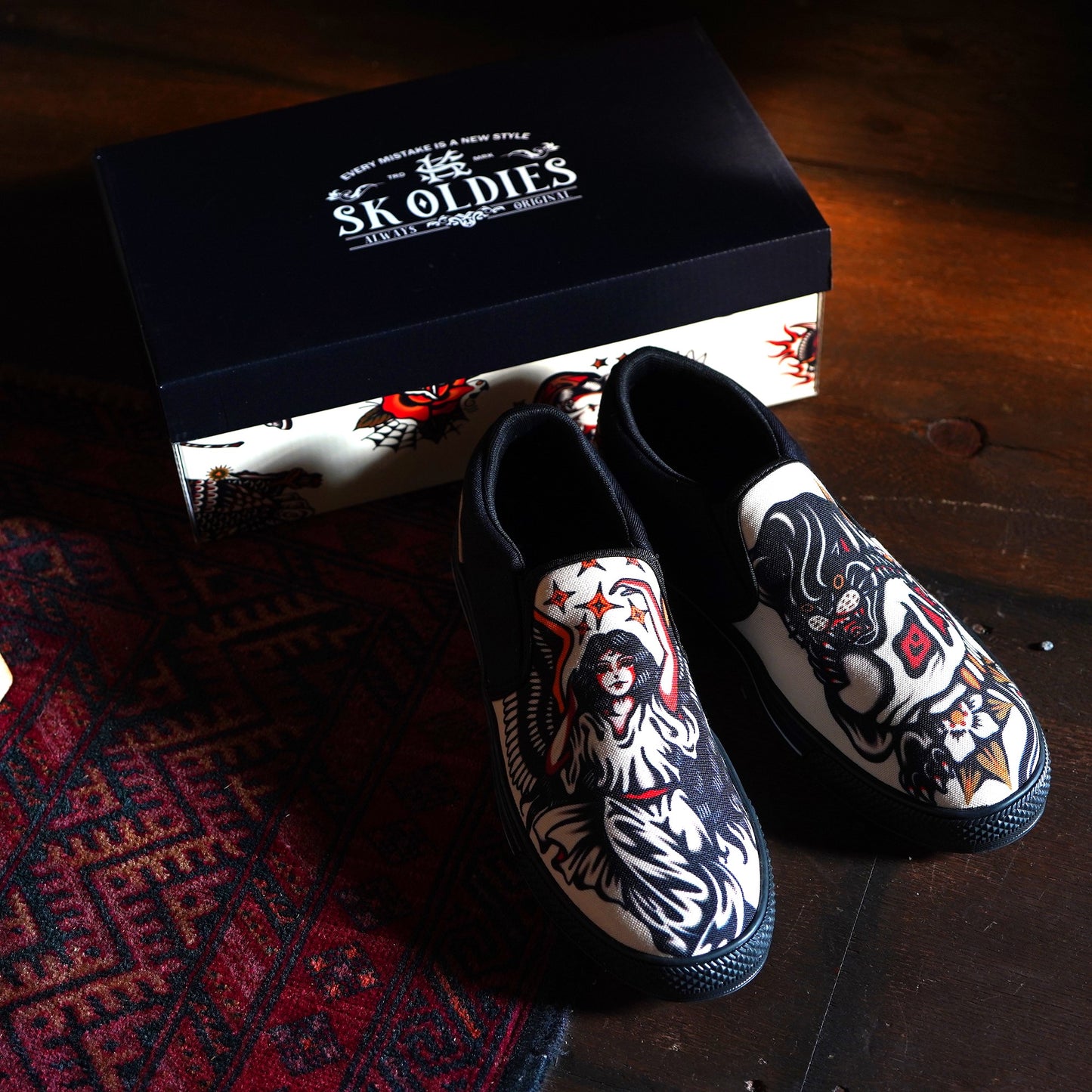 ※予約販売 SK OLDIES スリッポン “OLD SCHOOL”