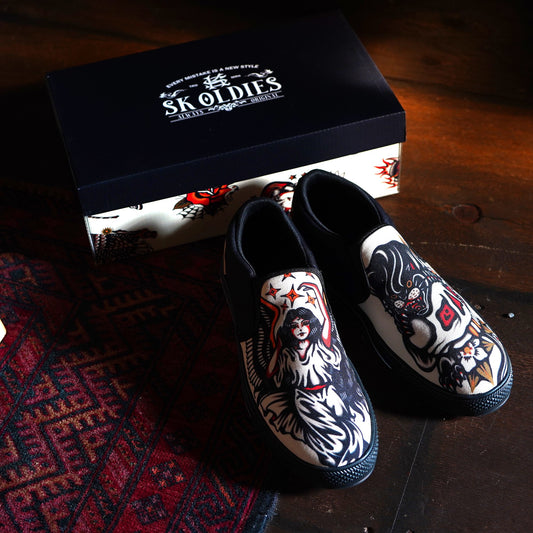 ※予約販売 SK OLDIES スリッポン “OLD SCHOOL”