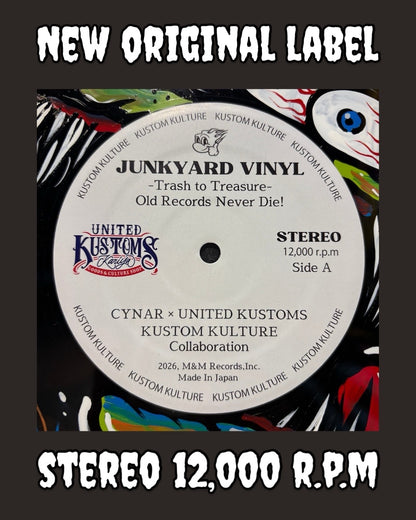 CYNAR × UNITED KUSTOMS「JUNKYARD VINYL #002」