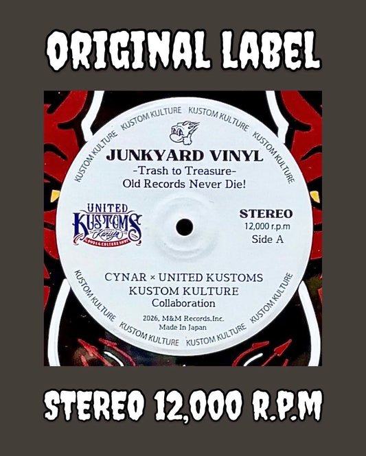 CYNAR × UNITED KUSTOMS「JUNKYARD VINYL #004」