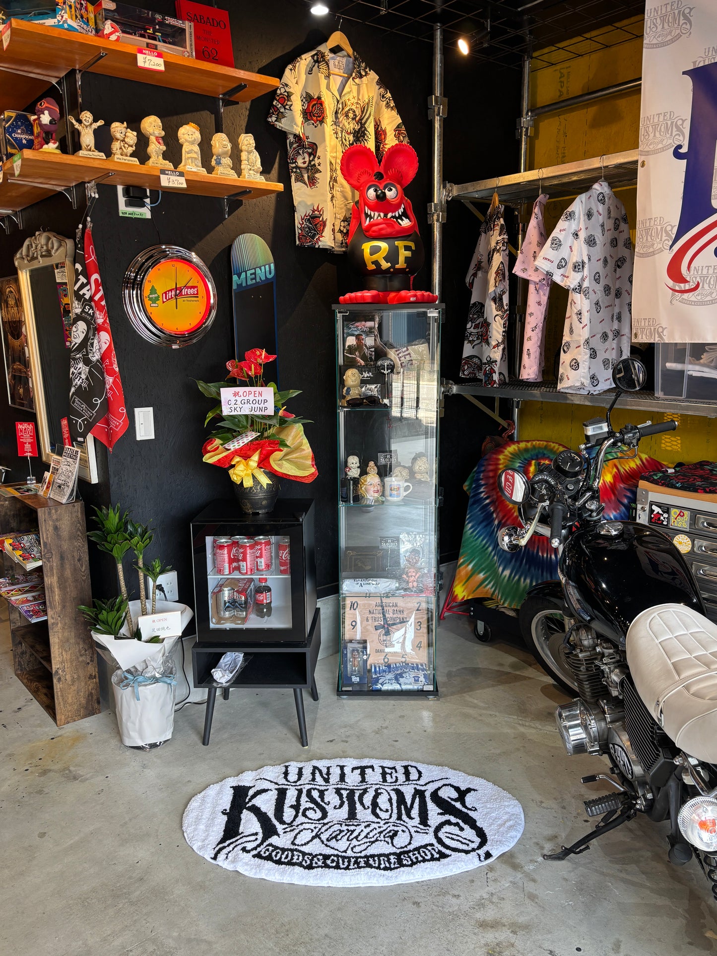 UNITED KUSTOMS　　　オリジナル　モコモコラグ