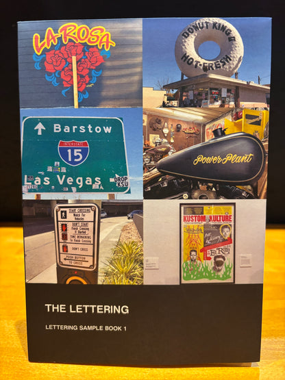 THE NASH.  氏 監修/製作　KUSTOM KULTURE写真集　「THE LETTERING」