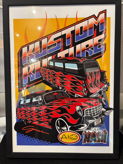 THE KALIFORNIA 「KUSTOM KULTURE T.P.W」Tシャツ